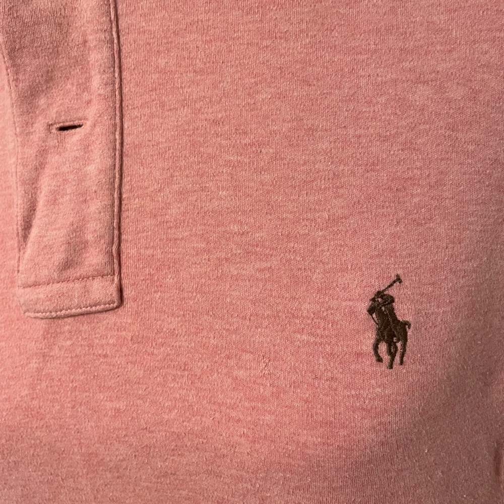 POLO. Ralph Lauren. Men’s sz Sm. Unisex Heather Pink Short sleeve shirt